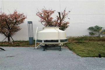 自贡30T冷却塔系统安装现场