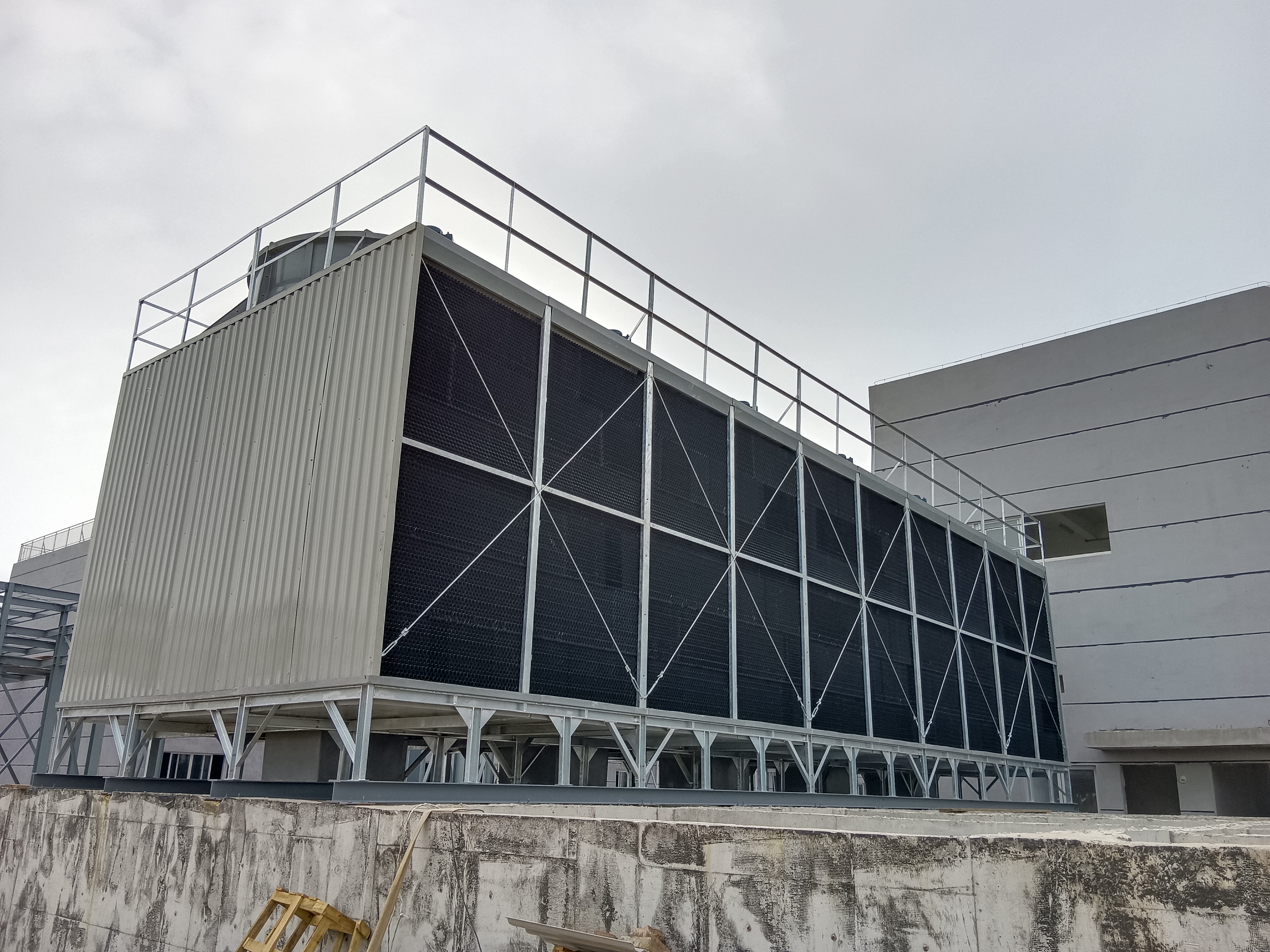 方形横流式冷却塔